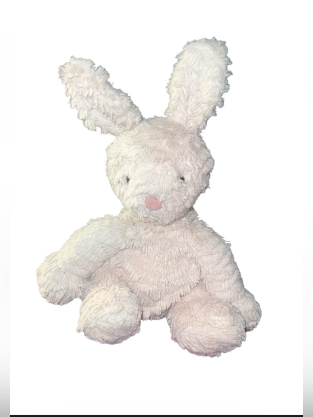 Retired Jellycat Fuddlewuddle Grey Bunny Medium 9" Plush